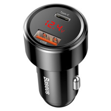 АЗУ Baseus Magic Series PPS digital display (Type-c PD+QC) Intelligent dual quick charging 45W Black